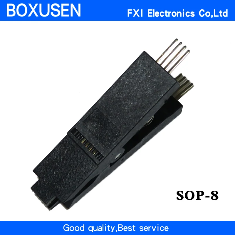 Тестовый программатор для клипа SOP8 SOP16 SOP SOIC 8 16 SOIC8 SOIC16 DIP16 DIP де пинес Пин пинца тестирования ИС без провода.