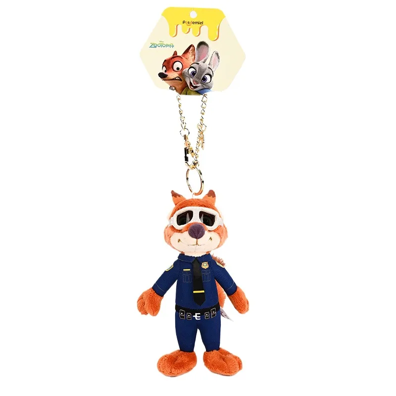 Мягкий плюшевый брелок Zootopia: Джуди Хоппс и Ник Вайлд, подвеска для сумки, украшение для рюкзака (art.: 3920db9eea20d) - 3920db9eea20d
