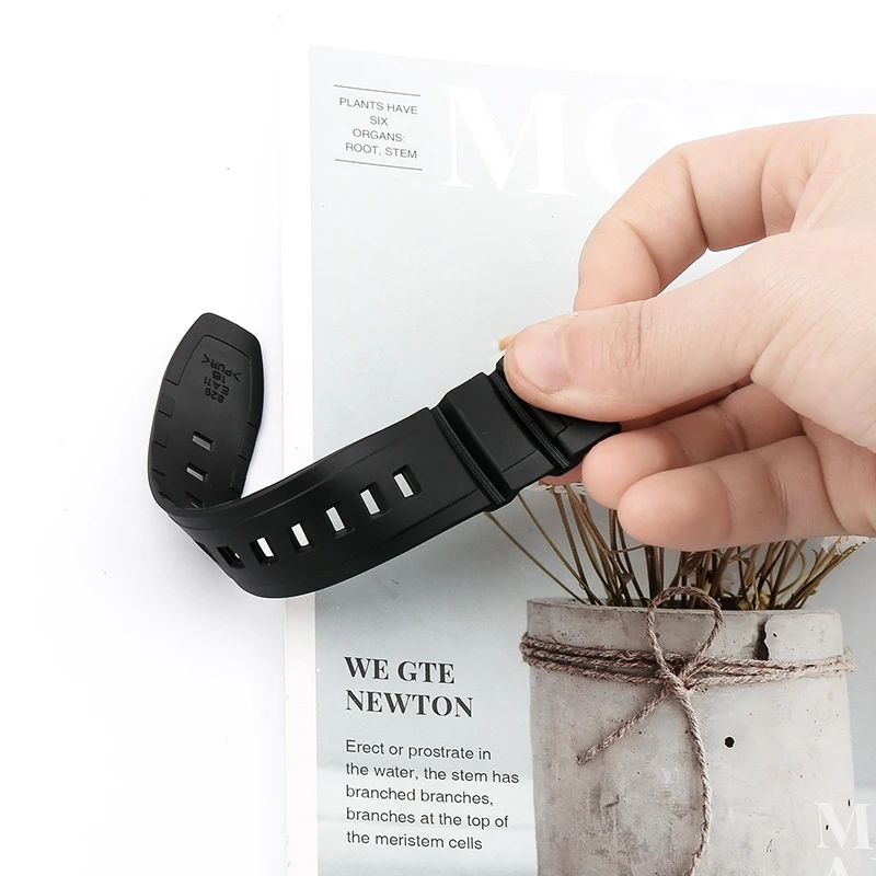 Buckle Resin Watch strap Suitable for Casio MCW-110H 100 W-S220 HDD-S100 5434 Watch Band Accessories Watch Chain Wristband
