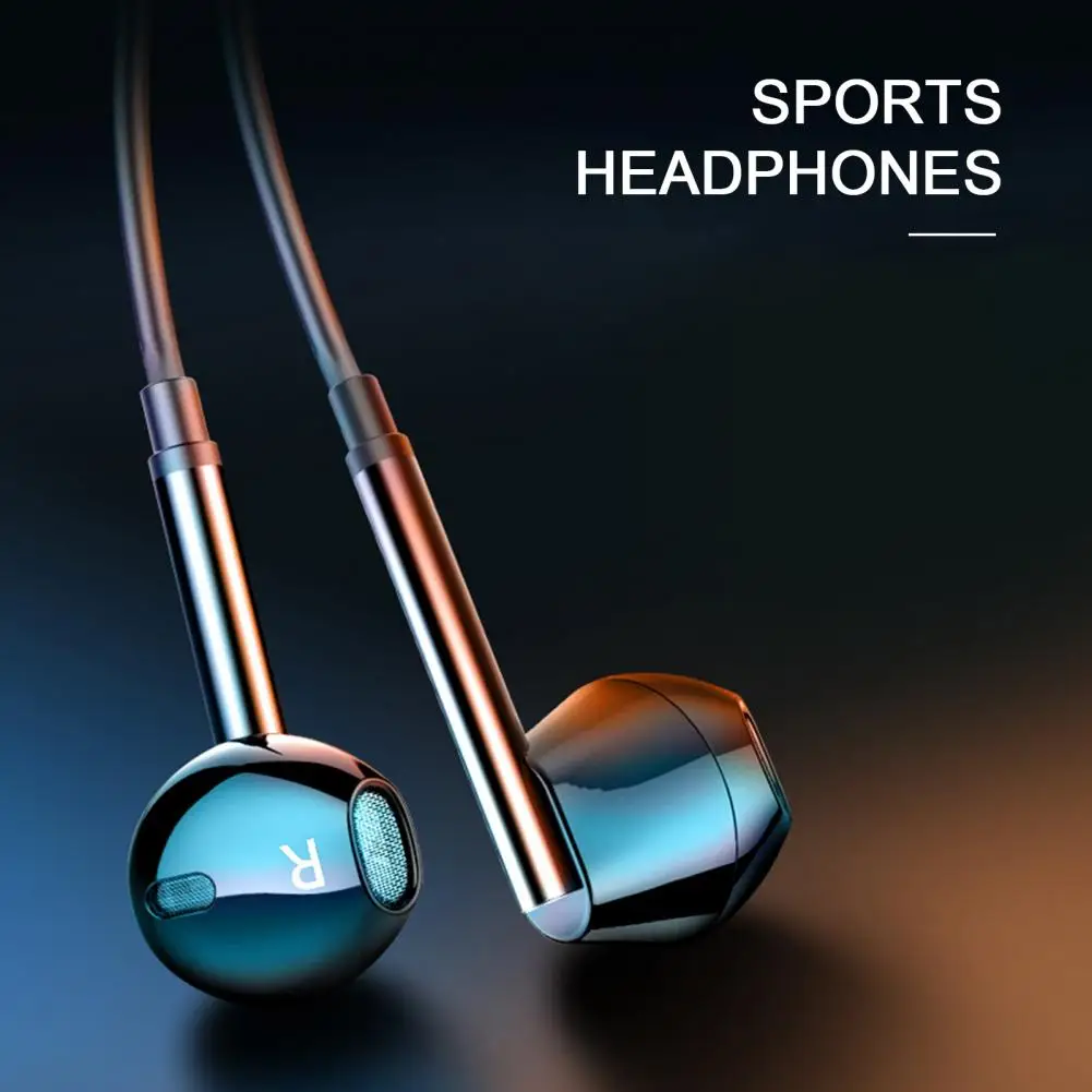 

M15 Wired Earphone High Fidelity Noise Reduction Lightweight 3.5mm In-ear Surround Gaming Earbud Headphones for Calling