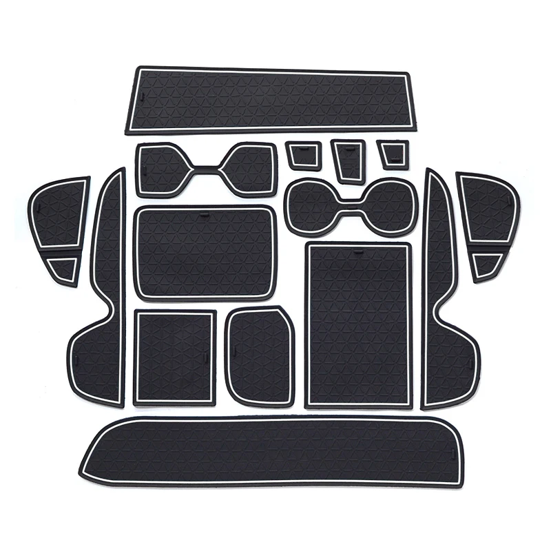 

Toyota RAV4 XA50 2019-2023 Гибридный Автомобильный Дверной Внутренний Молдинг Нескользящий Коврик С Канавками Для Петель Аксе...