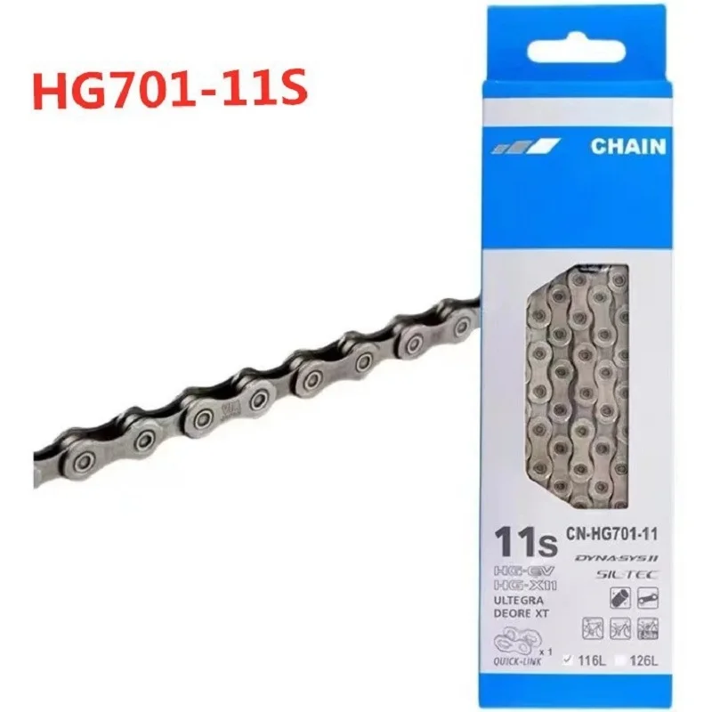 

New 9/10/11 Speed Bicycle Chain Deore HG54 HG95 HG901 HG73 HG701 11V MTB Chain 118L 116 Links Road Mountain Bike 10S Chains