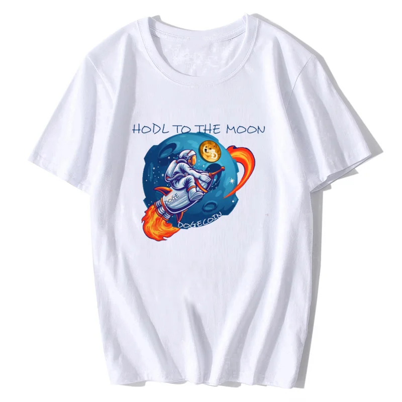 Футболка с изображением Сиба-ину до Луны симпатичная Мужская футболка ракетки