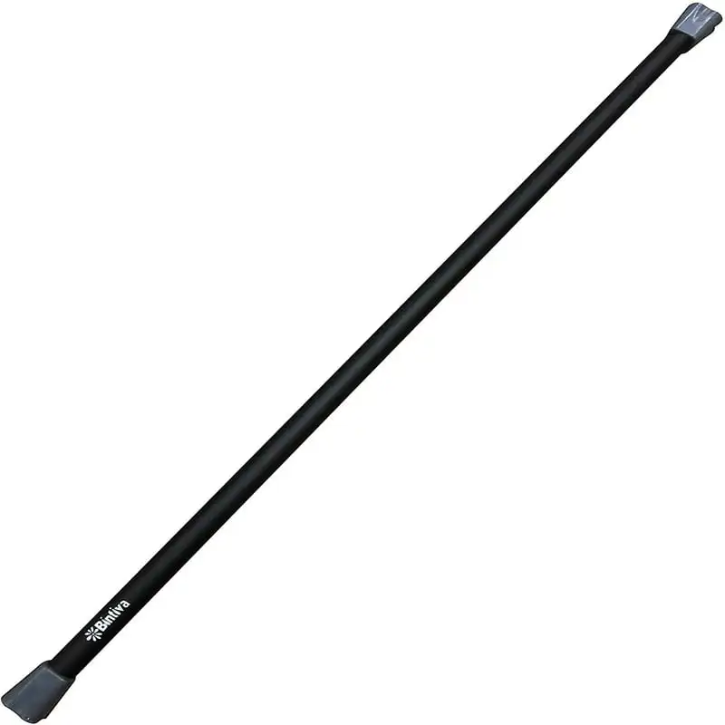 

Exercise Weighted Workout Total Body Bar, 8 Sizes from 5 - 30 Lbs. for Physical Therapy, Aerobics, Yoga, Pilates