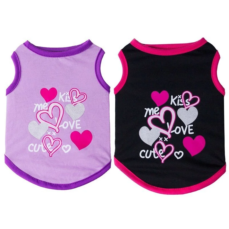 Футболка-жилет для собак одежда домашних животных дышащая без рукавов