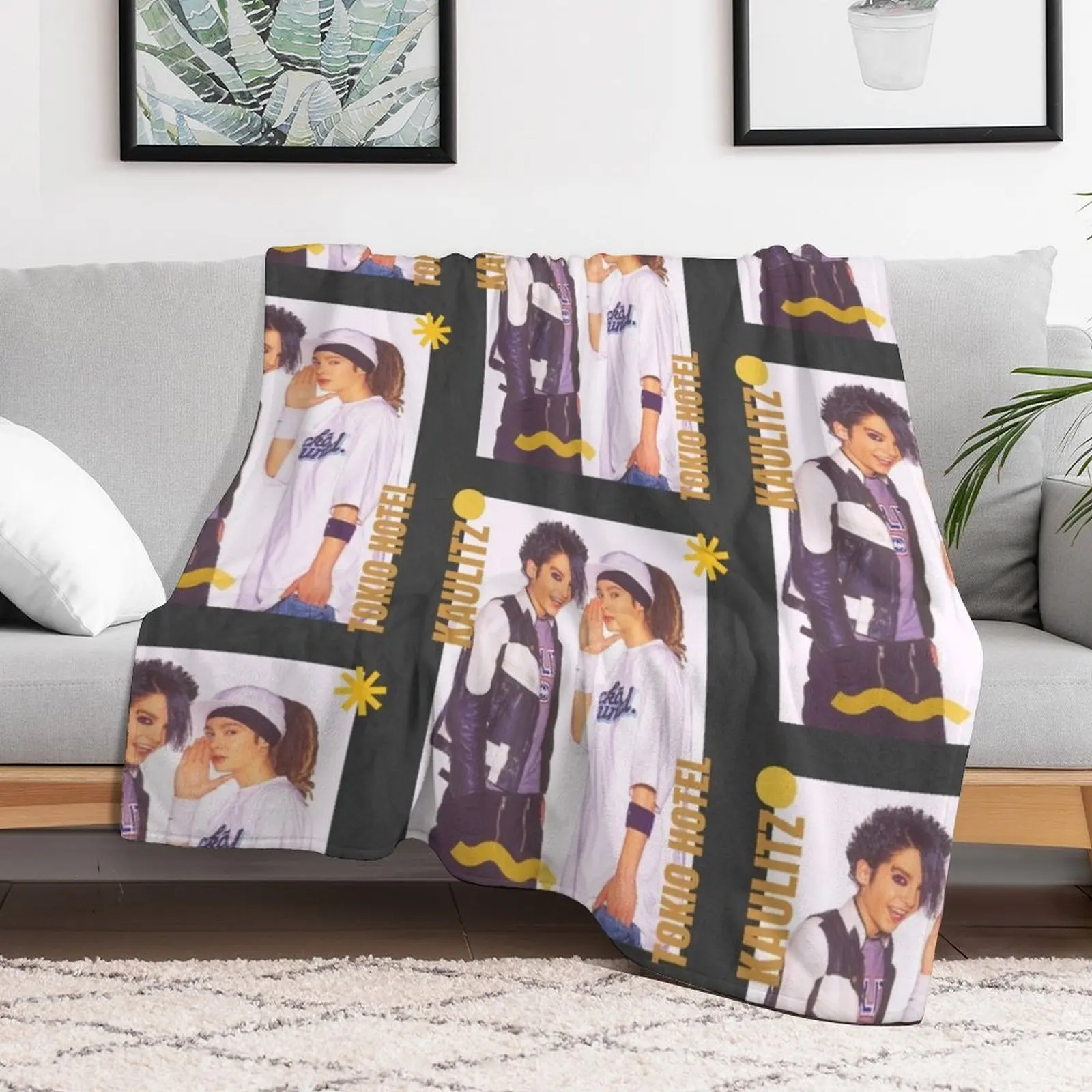 Том Кайлиц Билл плед детские милые клетчатые одеяла