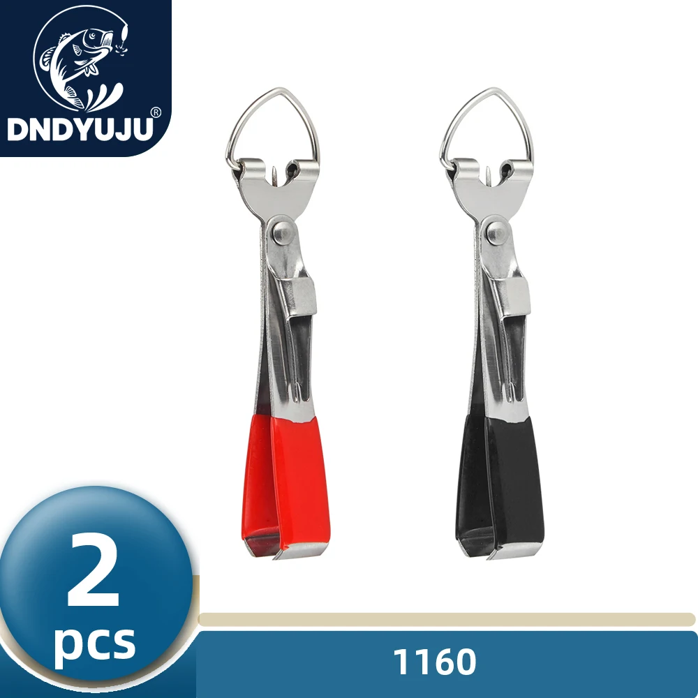 

DNDYUJU 2pcs Quick Knot Tool Fast Knotter Scissors For Fishing Line Cutter Hook Sharpener Tying Tools Carp Fishing Accessories