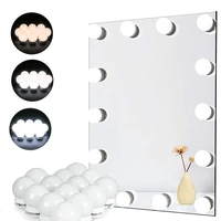 led 12v makeup mirror light bulb hollywood vanity lights stepless dimmable wall lamp 6 10 12bulbs kit for dressing table