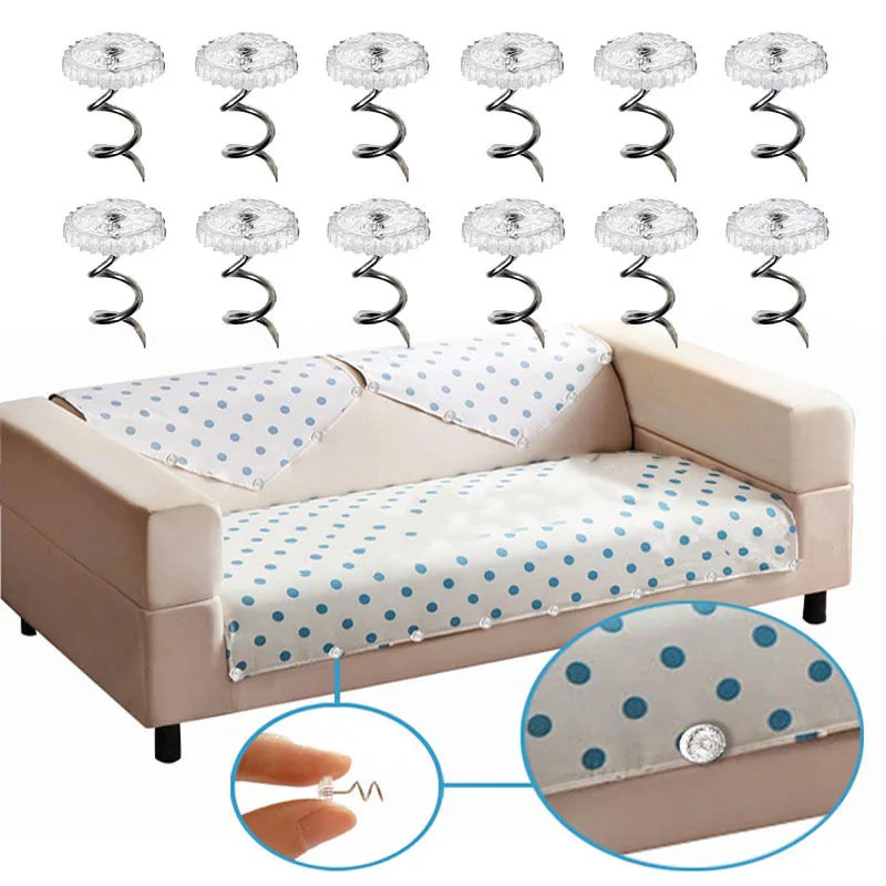 60 шт. прозрачные шпильки из нержавеющей стали для внутренней обивки автомобиля