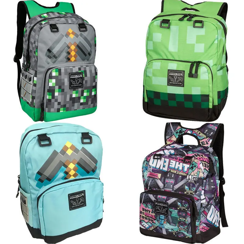 

School Bag Primary School Junior High School Backpack Creeper Dragon Character Cartoon Anime Backpack