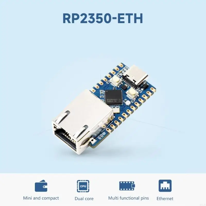P9JB Advanced RP2350 контроллера платы по разработке Ethernet с возможностью