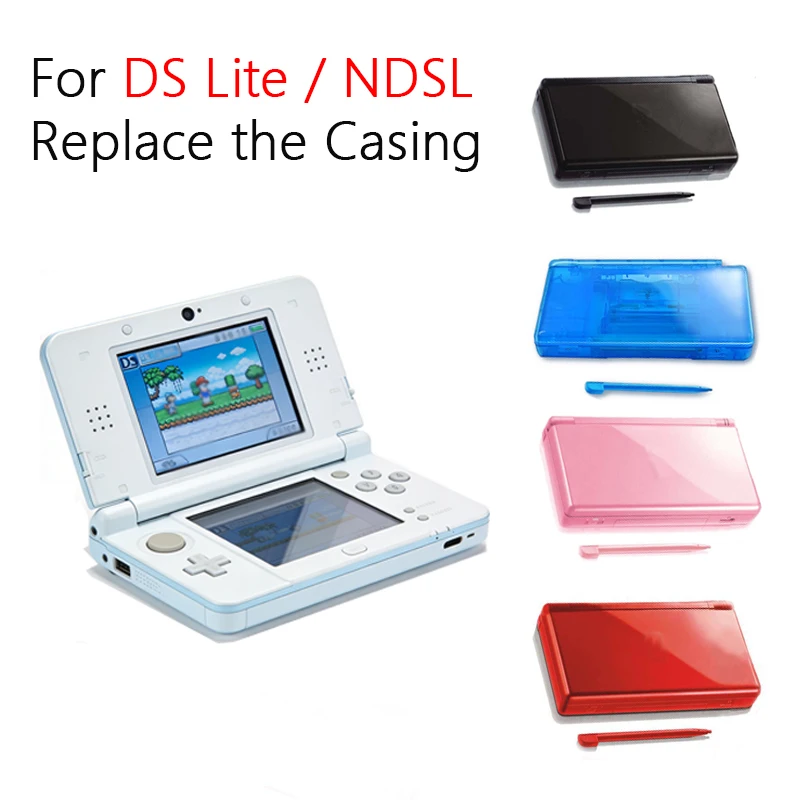 Фото Запасные части для DS Lite: DIY-корпус для замены, полный комплект корпуса, чехол для ремонта NDSL, сменный корпус. №1