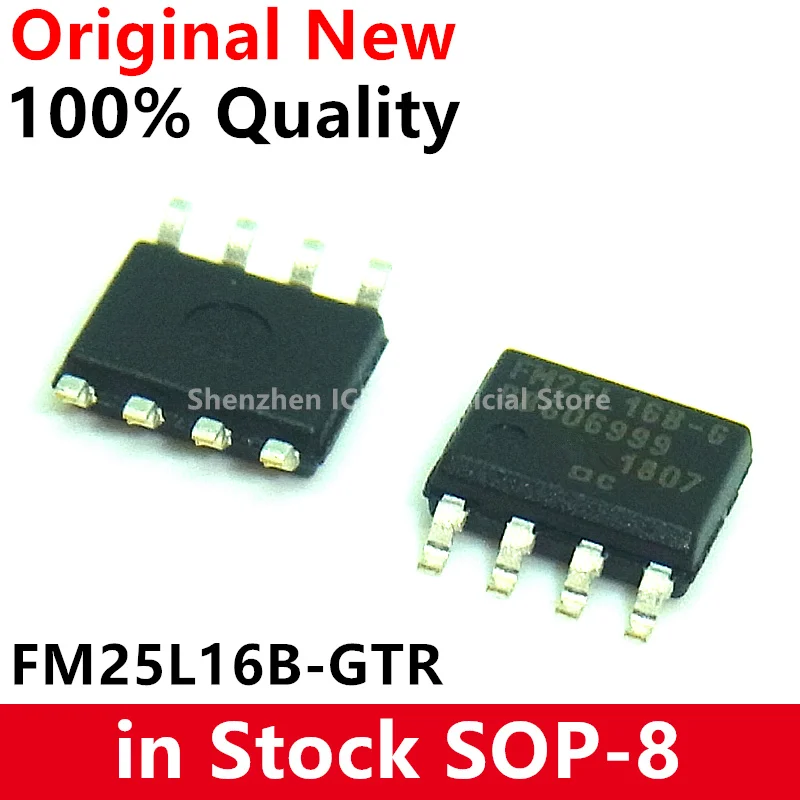 5 шт./партия, флэш-память FM25L16B FM25L16 25L16 SOP-8