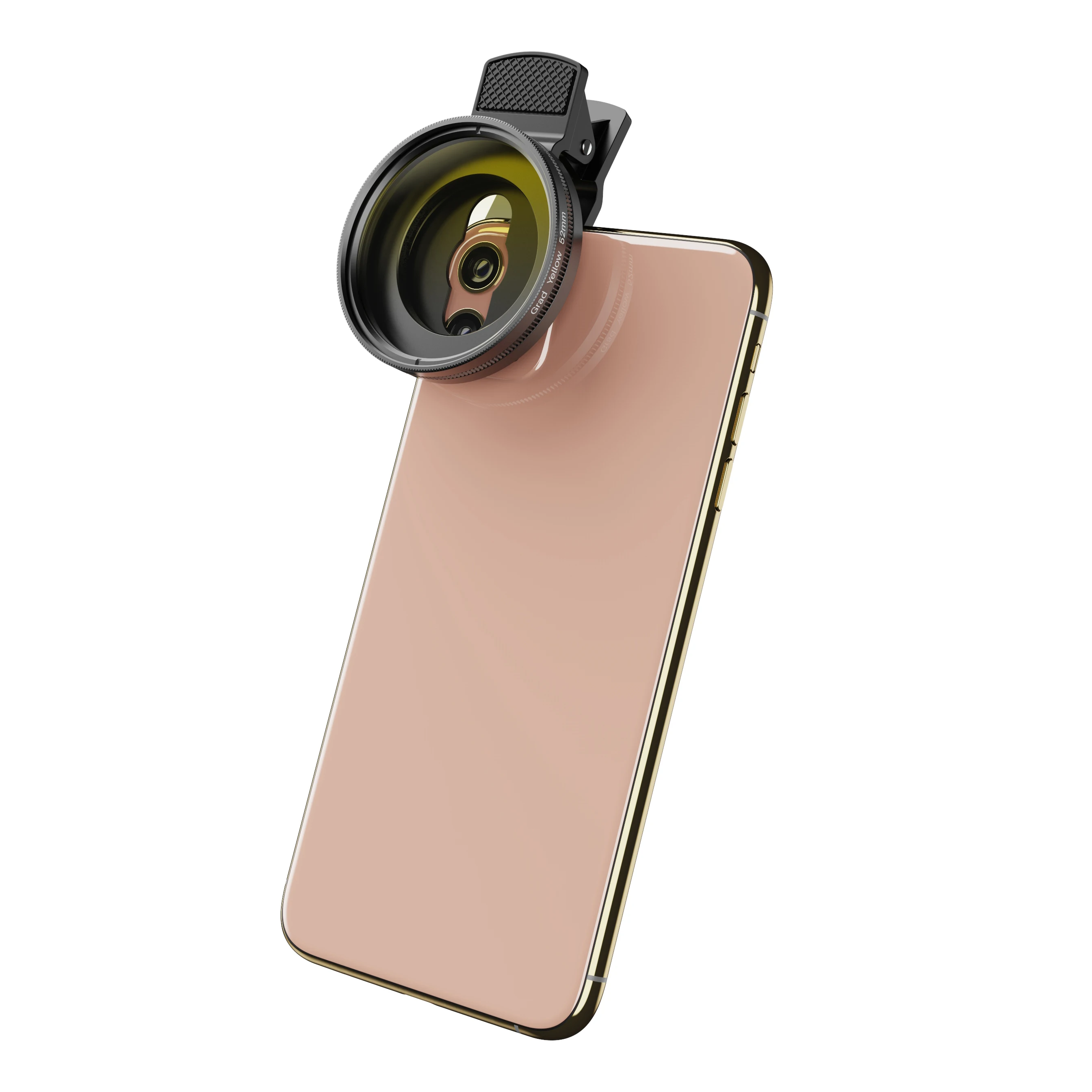 Factory price APEXEL 52UV-7G 52MM Gradient Filters Kits Multi-Color Aluminum Alloy Lightweight Filter for cellphone |