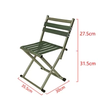 outdoor portable camping chair folding lengthen camping seat for fishing chair bbq festival picnic beach travel ultralight chair