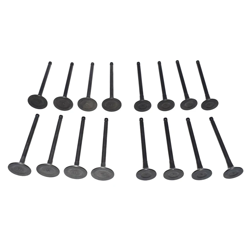 16 шт. комплект автомобильного впускного и выпускного клапана 22211-23600 для Hyundai Kia 2.0L