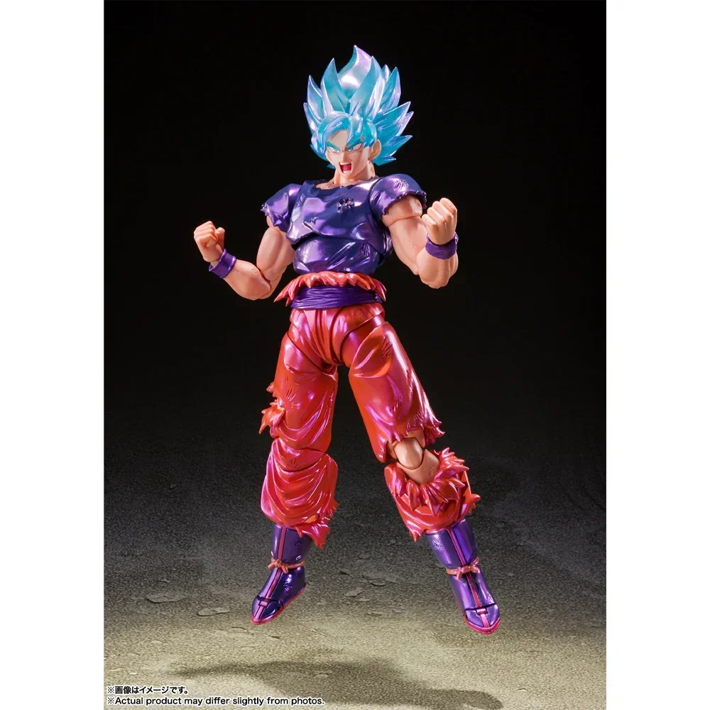 Оригинальная фигурка Драконий жемчуг SHF VJump Super Saiyan God Son Goku Kaio Ken аниме игрушки