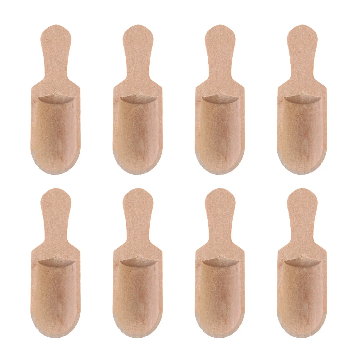 

8 Pcs Lightweight Flat Handle Scoop Tea Scoop for Hotel Home Restaurant