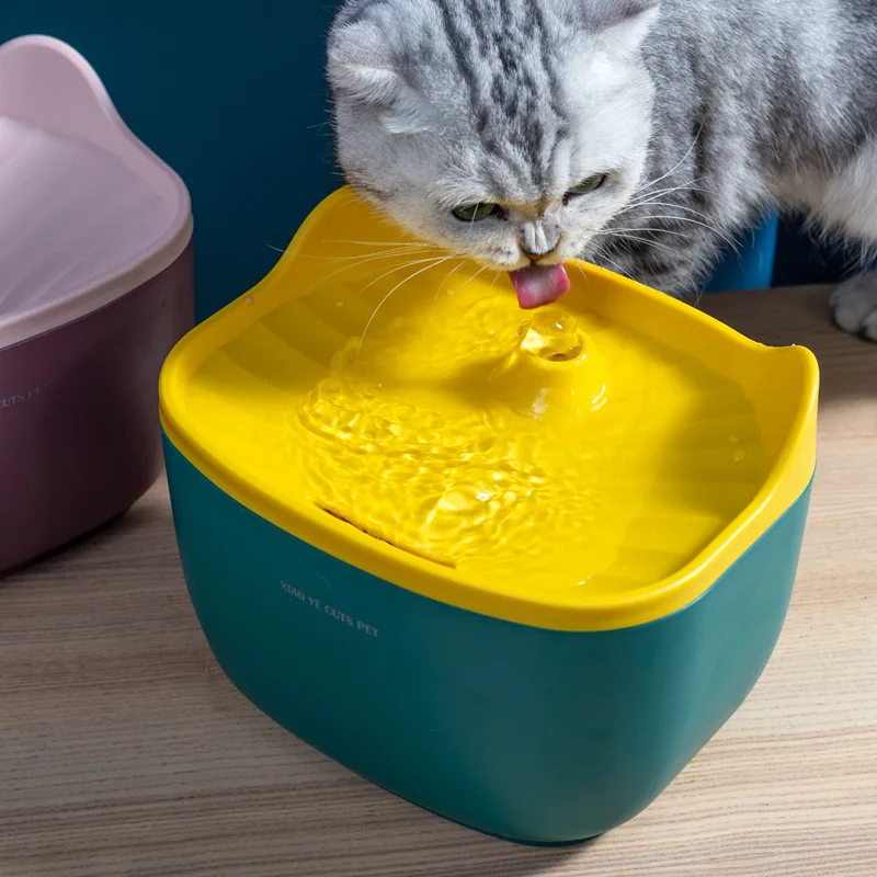 

Cat automatic water dispenser pet water bowl flowing circulating living water drinking dog water dispenser feeding basin