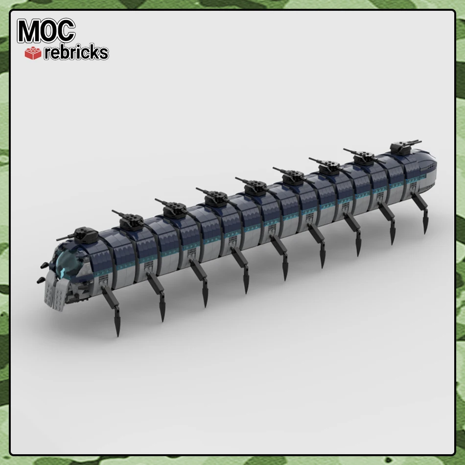 Конструктор MOC из серии фильма космическая война импульсный штурмовой танк