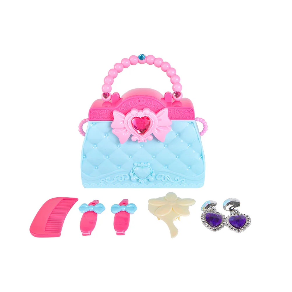 

1 Set of Kids Handbag Funny Cartoon Delicate Portable Bag Playhouse for Children