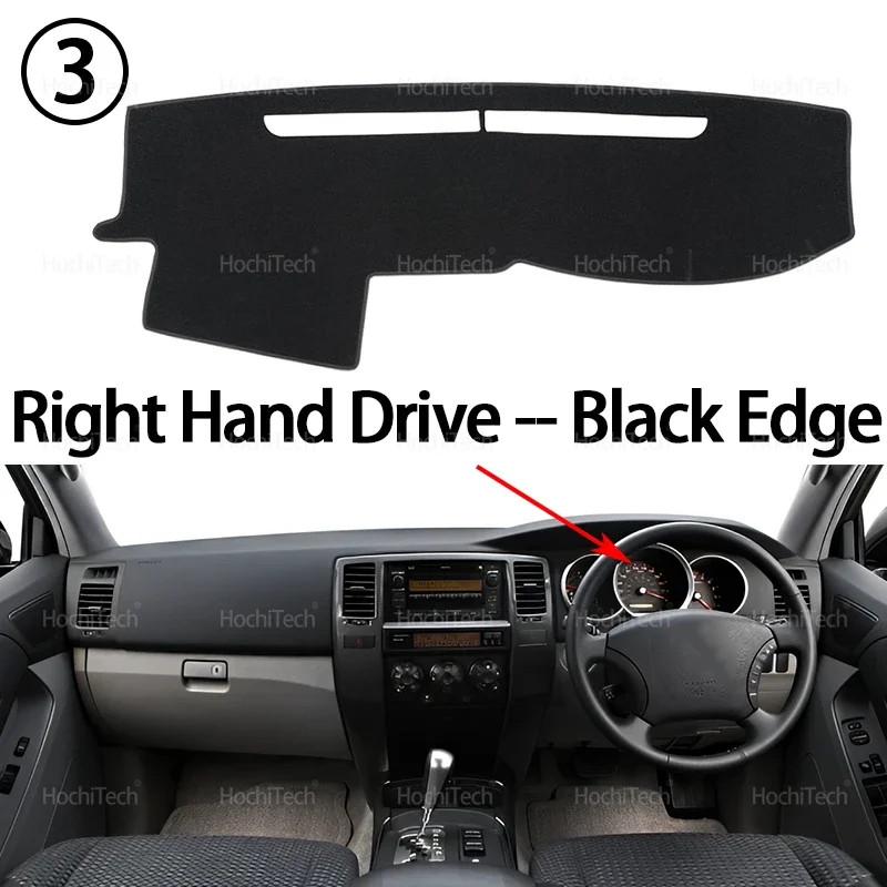 

Защитная накладка на приборную панель для Toyota 4Runner B210 2003-2009, автомобильные аксессуары, солнцезащитный коврик на приборную панель, ковер Anto-UV