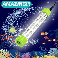 dc 12v 70w 160w 6 sides green white blue yellow aluminum high power led fish submersible underwater fishing light