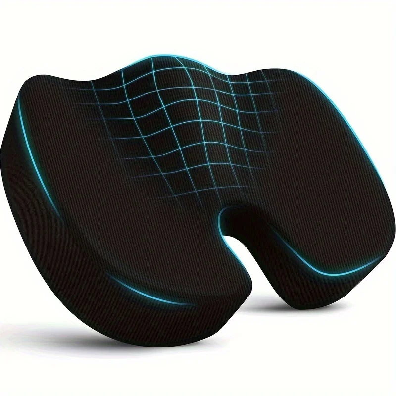 

Эргономическая подушка для офисного стула, черная