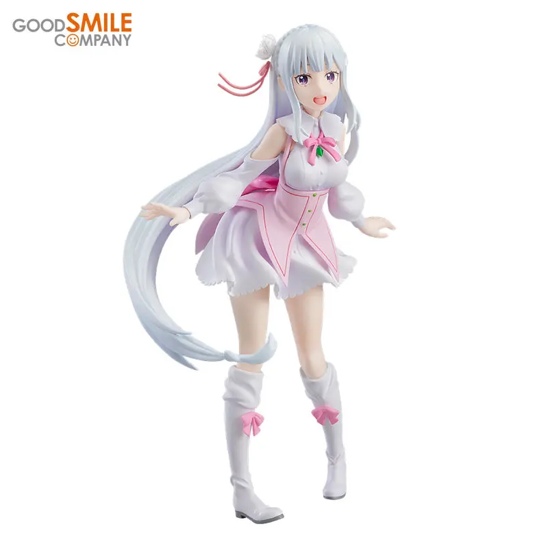 

GSC POP UP PARADE Re:life In A Different World From Zero Memory Snow Emilia Good Smile Anime Action Cartoon Figure Model Toys