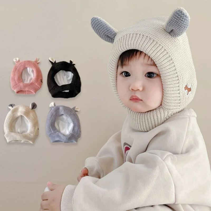 Детский теплый шлем на возраст 2-5 лет