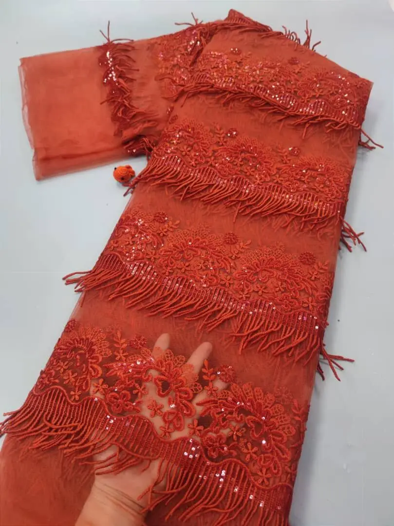 Африканская кружевная ткань 2022 высококачественное кружево 5 ярдов новейшая