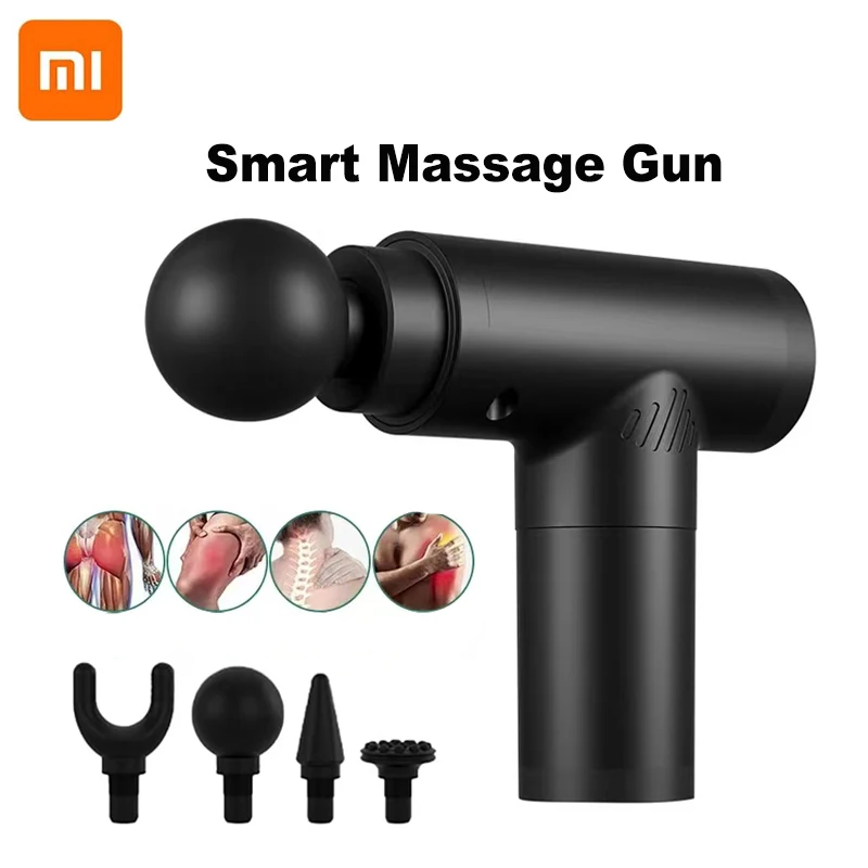 Xiaomi Mijia Smart Home 32 Speed Levels Electric Massage Gun Slimming Muscle Fascia Gun Percussion Massagers Smart Home Gadgets