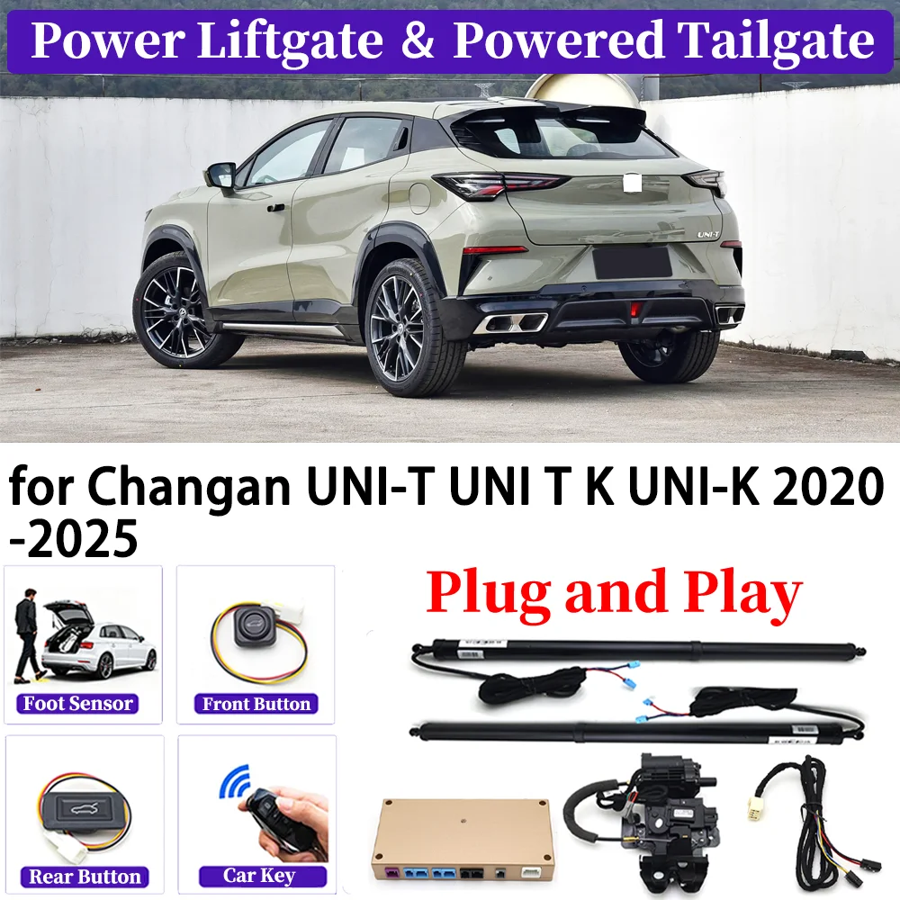 Фото ZJCGO для Changan UNI-T UNI T K UNI-K 2020-2025 OEM Обновление автомобиля Автоматический комплект задних дверей Smart Auto Электрическая система задней двери №1