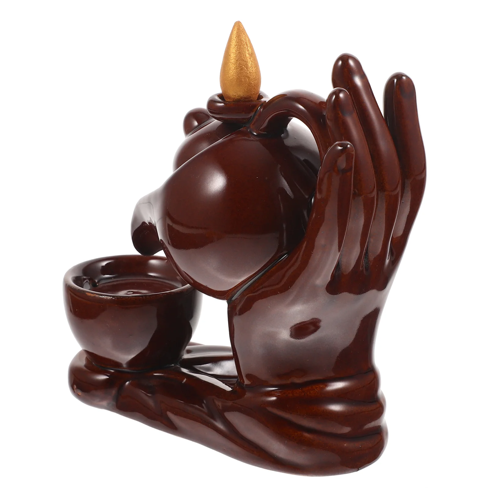 

Burner Holder Censer Backflow Ceramic Waterfallroom Teapot Cool Things Decor Vintage Stick Table Cones Figurine Zen Ash Tower