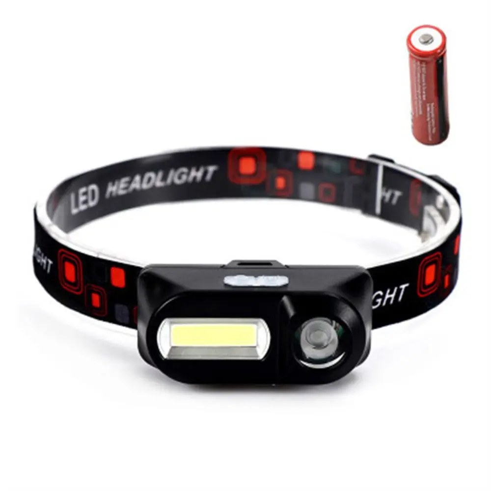 

Ульсветильник суперъярсветильник фонарь для рыбалки и кемпинга, Головной фонарь с COB матрицей, головсветильник фонарь для рыбалки, светоди...