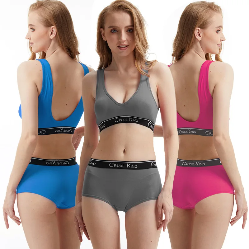 

Fan Sweet Letter Printed Panties Sports Fitness Women Underwear Comfortable Underpants Hip Wrap Seamless Female Briefs Lingerie