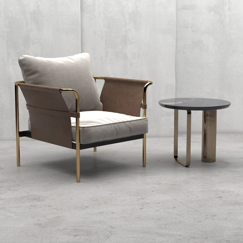 Кожаное кресло мебель для гостиной остров скандинавские мягкие стулья кухни