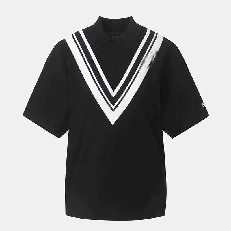 Golf summer women's T Shirt Fashion golf Wear  black white Slim fashion