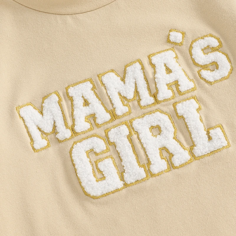 Летняя одежда для маленьких девочек футболка с короткими рукавами и круглым