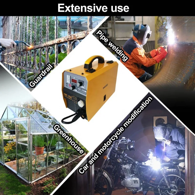 Горячая новинка сварочная проволока без газа удобная ручная сварка NBC-250/MIG-270