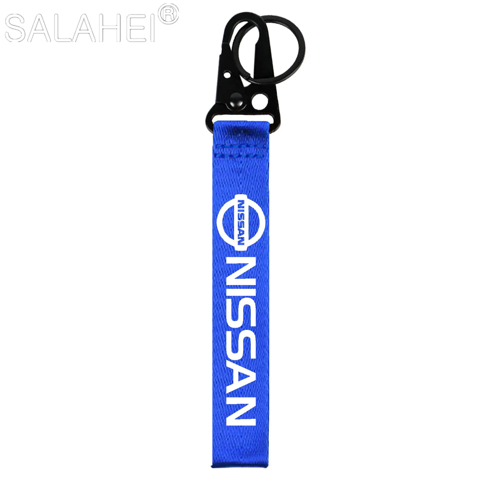 

Cotton Car Key Chain keytag For Nissan Nismo Juke Tiida Teana GTR 350Z 370Z ECT Qashqai Key Ring Wrist Lanyard Auto Accessories