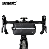 Rhinowalk Bike Handlebar Bag Bicycle Front Bags For Road Bike MTB bike Multifunction Portable Shoulder Bag Bike Accessorie 2022