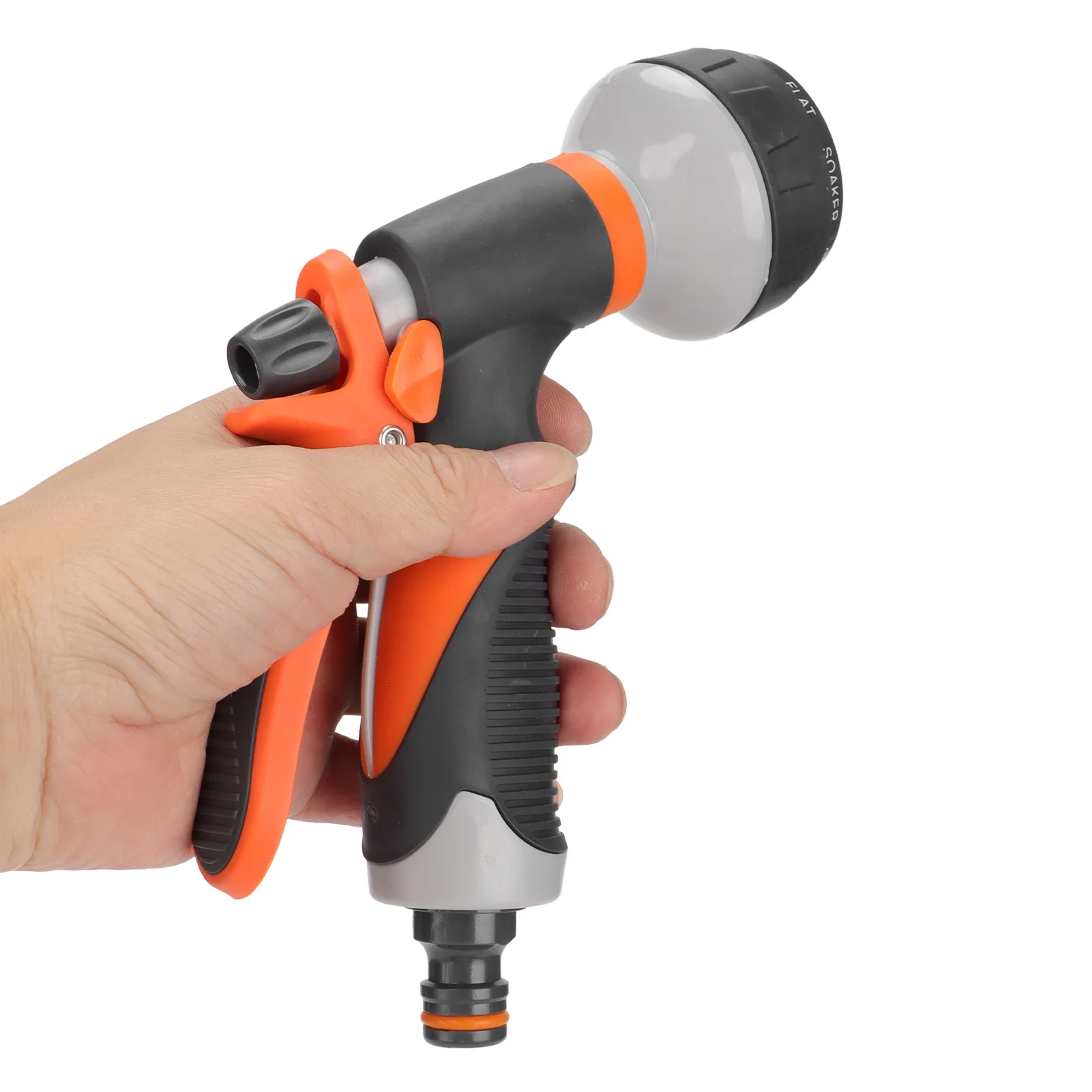 Насадка для садового шланга Регулируемая Эргономичная насадка водяного без