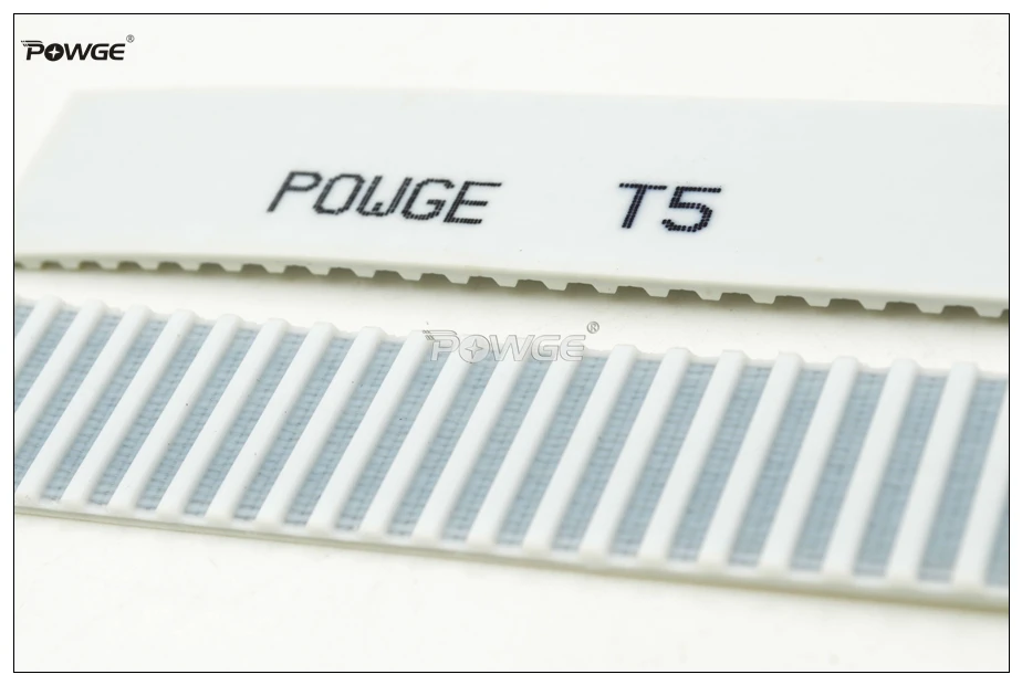 POWGE 5 метров T5 Ремень ГРМ Ширина = 15 мм Шаг ПУ со стальным сердечником с открытым