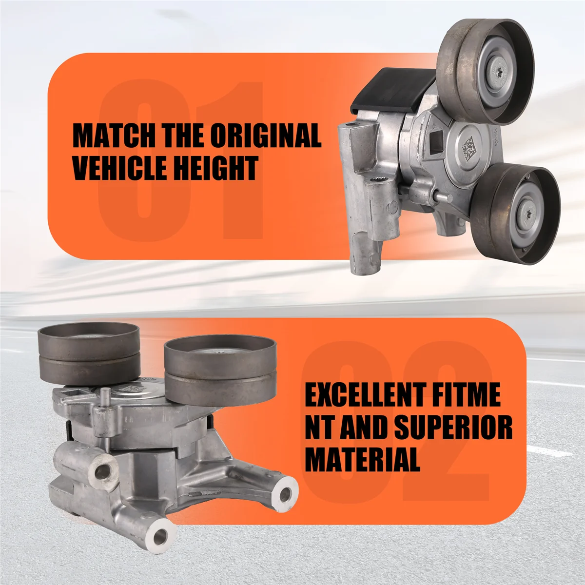 Натяжитель ремня и шкивы для привода MKII 2.2 3.2 BT-50 BK3Q-6A228-BH 1766642