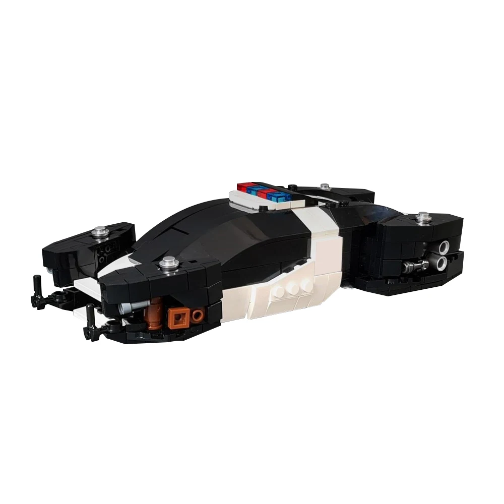 Набор строительных блоков BuildMOC Totall Recall полиции модель автомобиля игрушки идеи