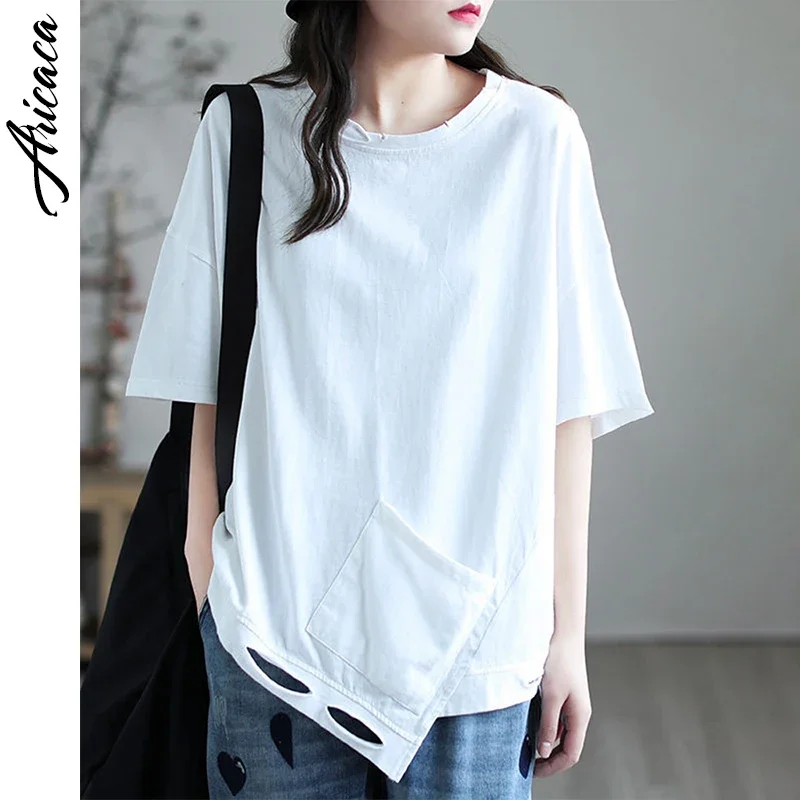 Fashion Short Sleeved Women T Shirts Summer O Neck Sleeveless Tops Casual Ladyies
