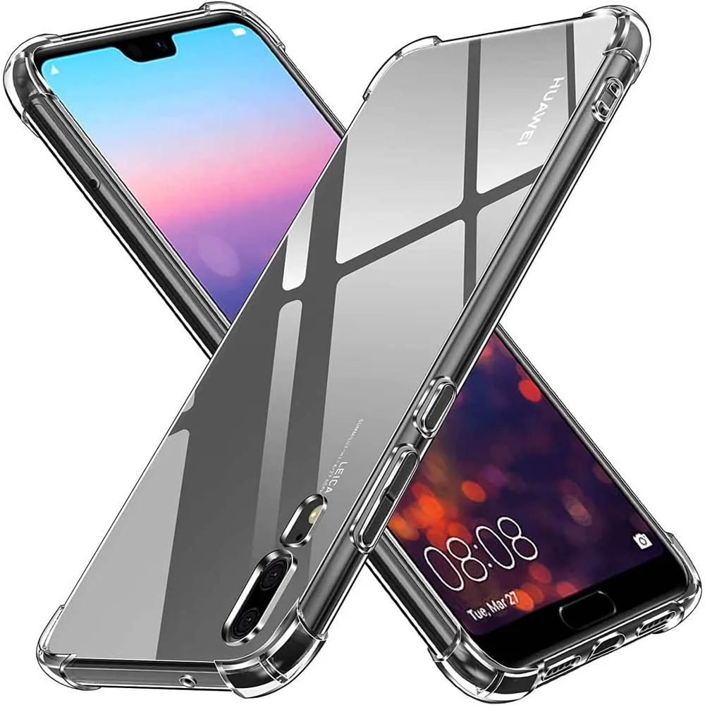 Чехол для Huawei P20, пластиковый ТПУ защитный силиконовый чехол, чехлы для телефонов  Huawei P20 Pro P20 Lite P30 P30 Pro P30 Lite | AliExpress
