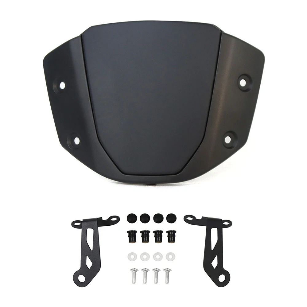 Для Honda CB650R CB 650 R 2024 2025 мотоциклетное спортивное лобовое стекло мотоцикла передний ветровой дефлектор с кронштейном воздушный обтекатель ветра