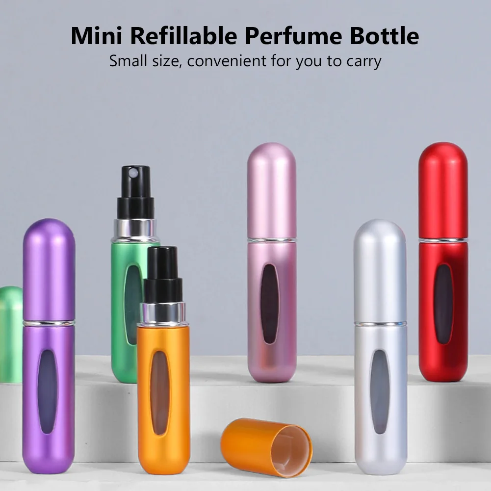 

Портативный многоразовый мини-флакон для духов с распылителем, 5 мл